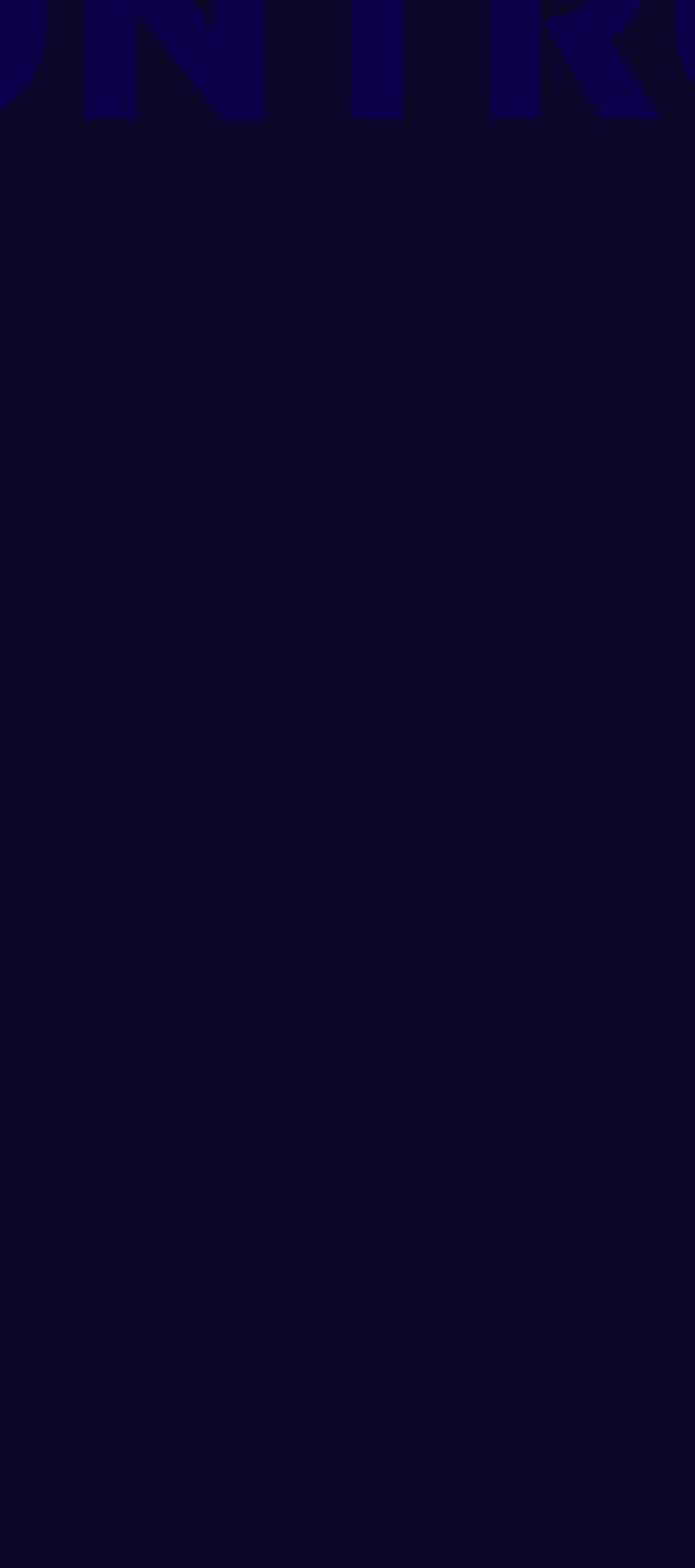 Graphic with text "N°6 CONTROL" and a red heart trapped behind black bars on a dark blue background.