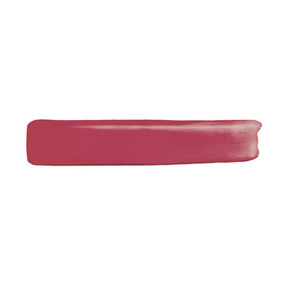 A clean, horizontal rectangular swatch of YSL soft-matte, velvet-textured liquid lipstick against a solid white background.