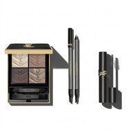 YSL eye makeup products on white background