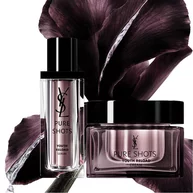 Marije, YSL Beauty model, with fair skin, applying Pure Shots Youth Reload Cream, highlighting hydration claims.