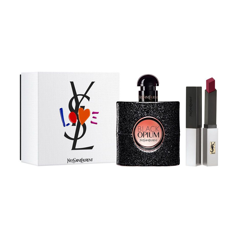 Black Opium Eau de Parfum Lipstick Gift Sets YSL Beauty UK