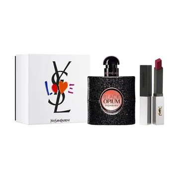 Black Opium Eau de Parfum 50ml and Lipstick Gift Set