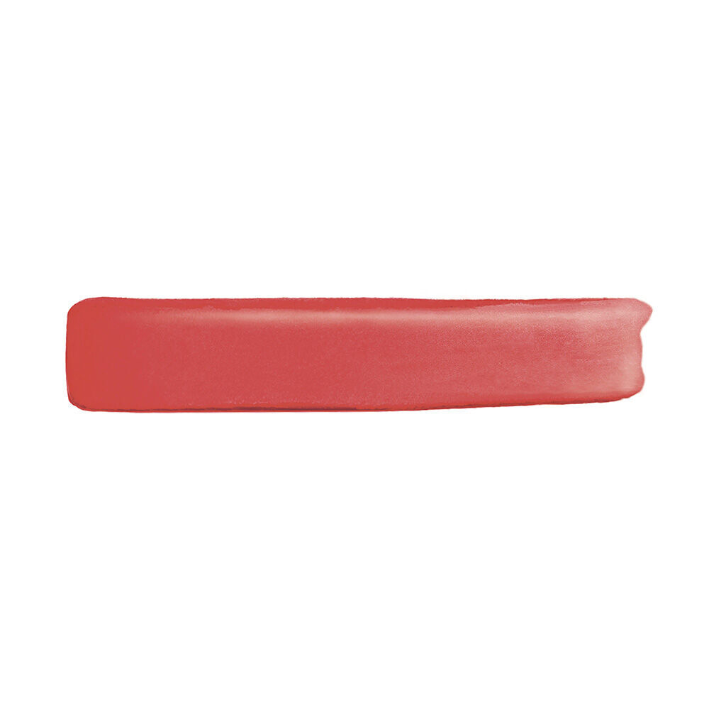 A clean, horizontal rectangular swatch of YSL soft-matte, velvet-textured liquid lipstick against a solid white background.