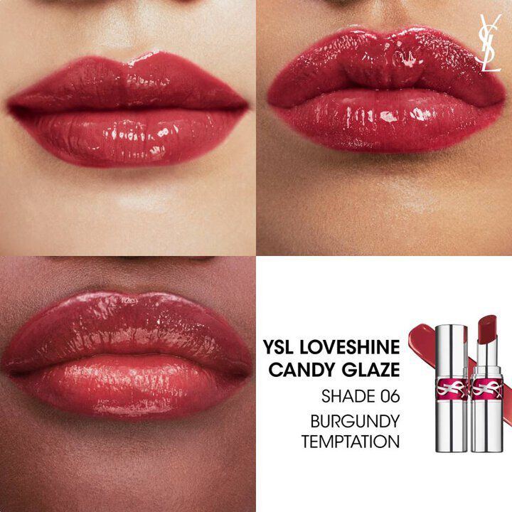 Rouge Volupté Candy Glaze Lipstick YSL Beauty