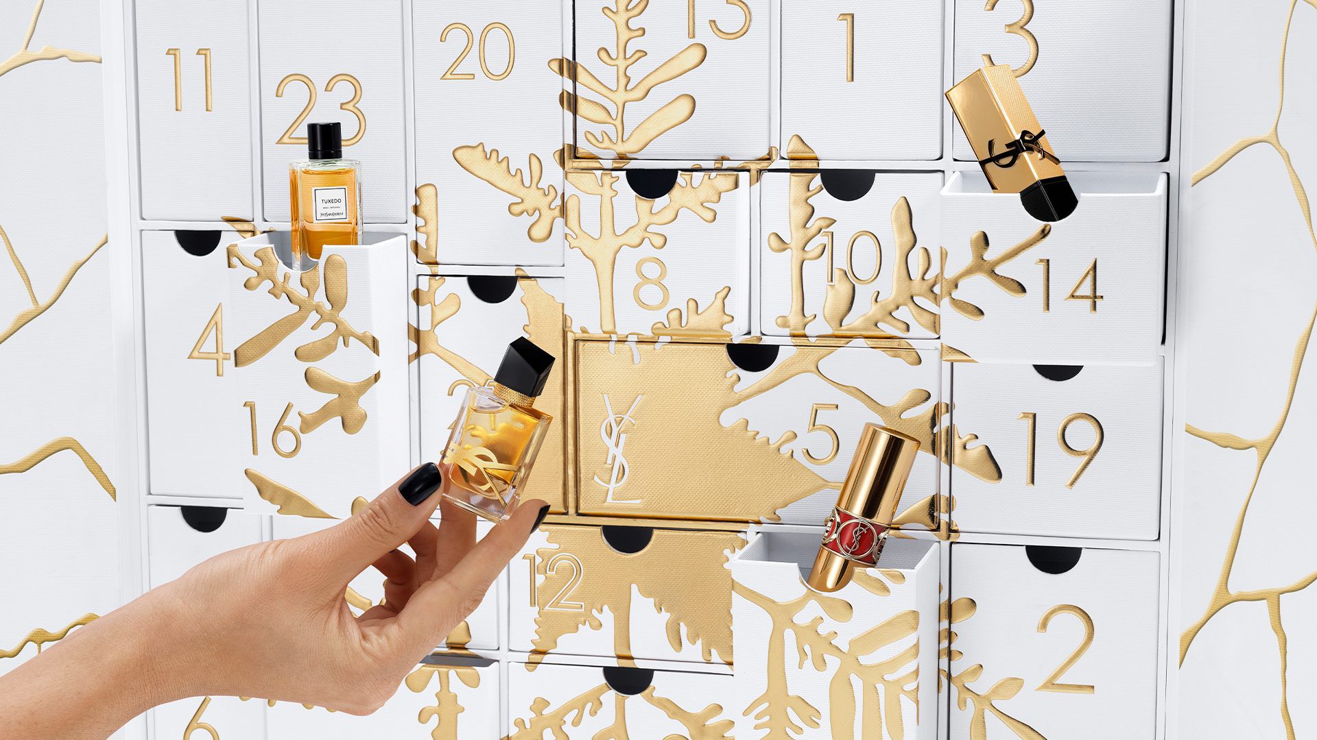 calendar advent yves saint laurent
