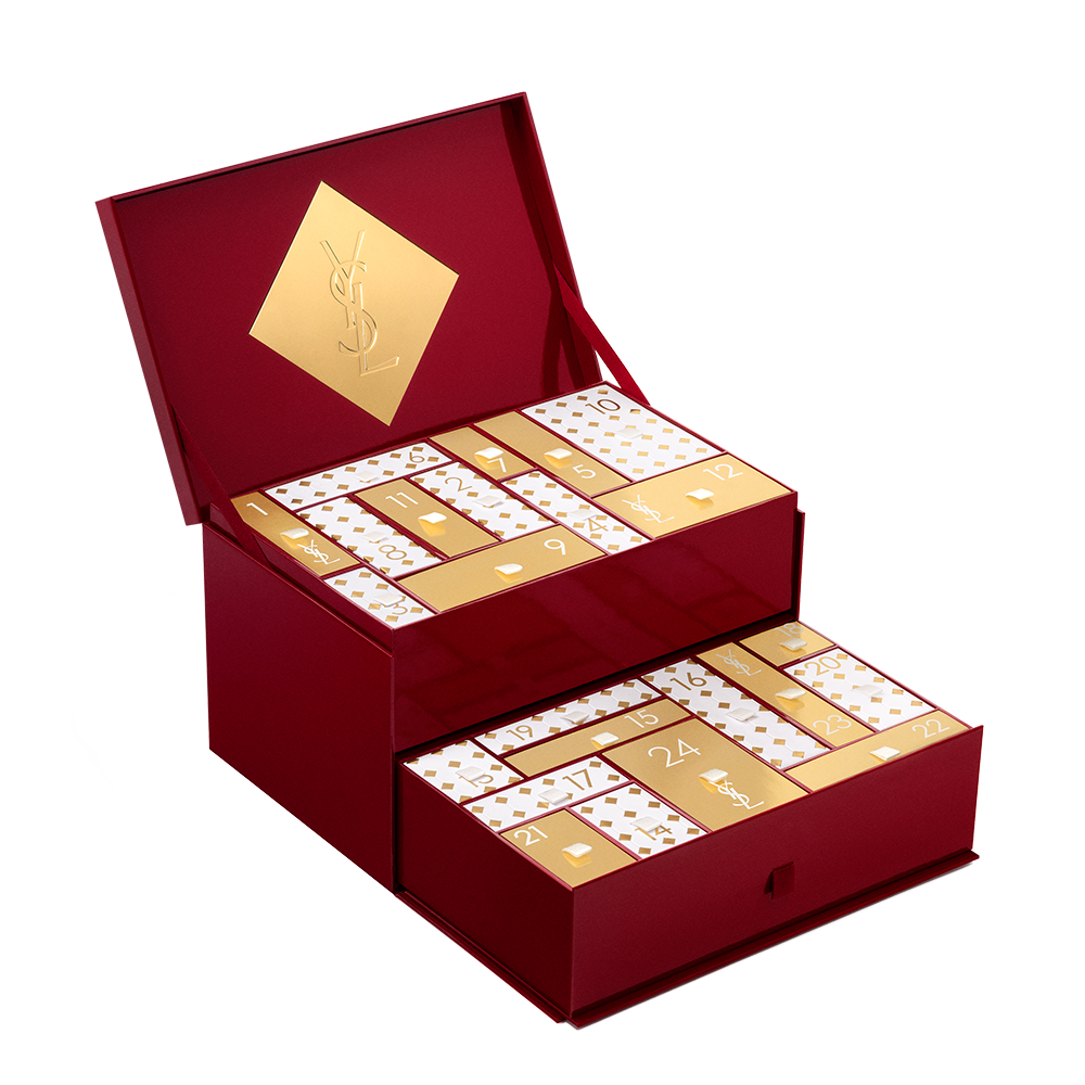 Holiday Advent Calendar 2026 · A curated selection of iconic YSL