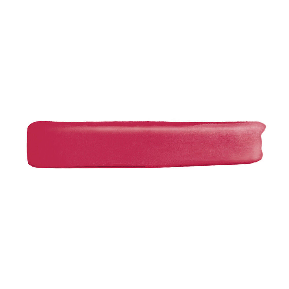 A clean, horizontal rectangular swatch of YSL soft-matte, velvet-textured liquid lipstick against a solid white background.