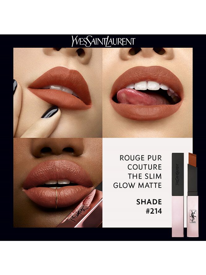 Rouge Pur Couture The Slim Glow Matte | Matte Lipstick | YSL Beauty UK
