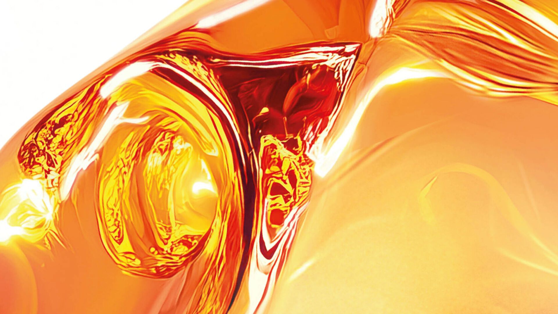 Golden ectoin liquid texture